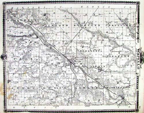 Map of Wapello County - Art Source International