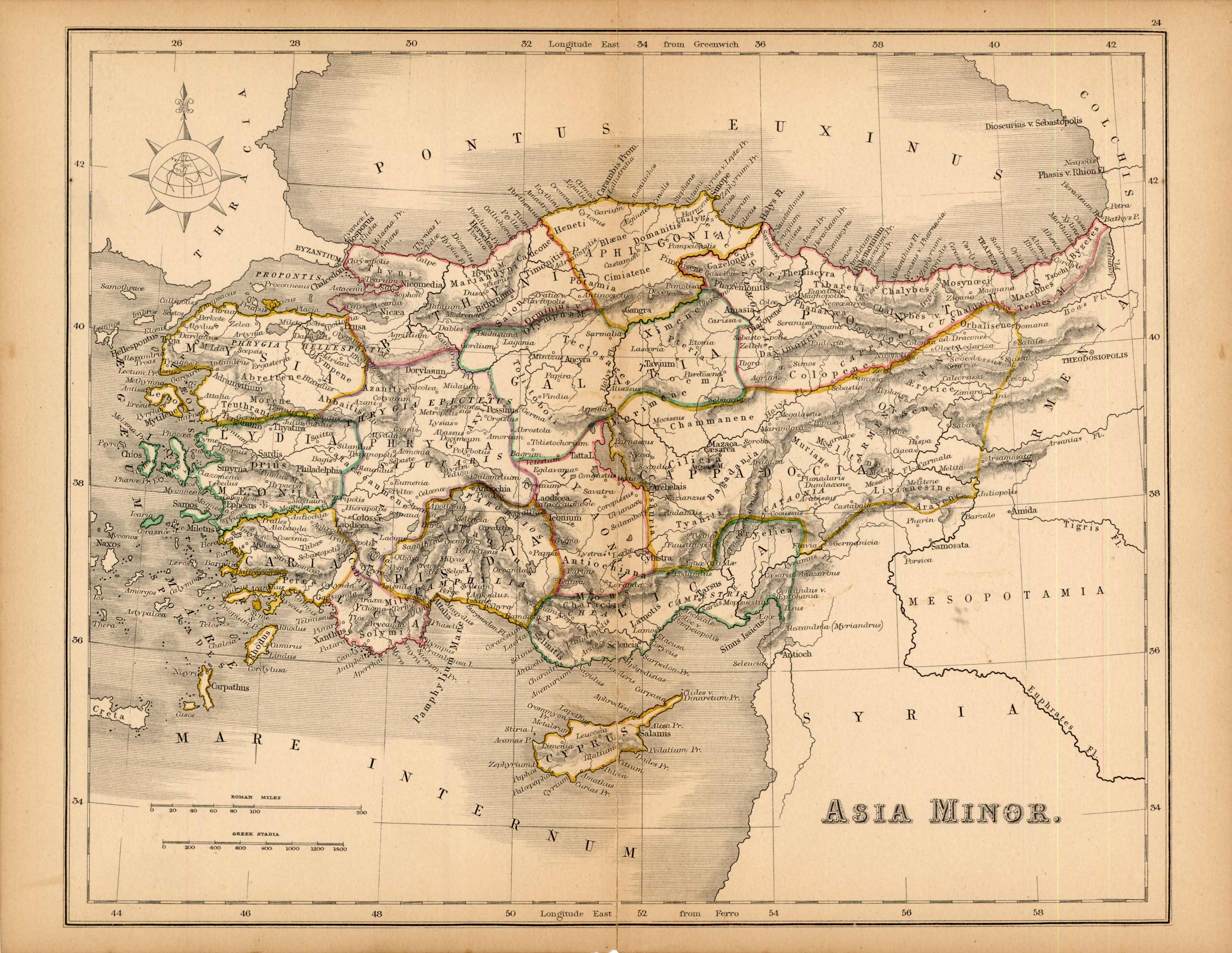 Asia Minor (Turkey) Asia Minor (Turkey)