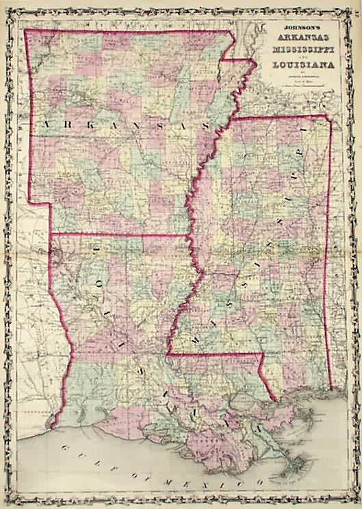 Johnsons Arkansas Mississippi and Louisiana'