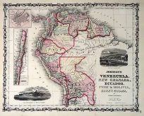 Johnsons Venezuela New Granada Ecuador Peru Bolivia Chile and Guiana'