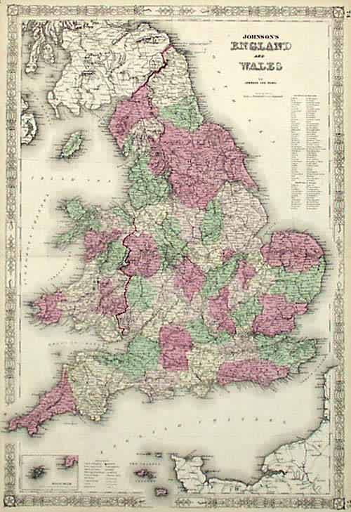 Johnsons England and Wales' Johnsons England and Wales'