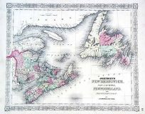Johnsons New Brunswick and Newfoundland'