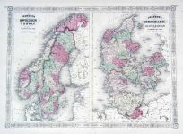 Johnsons Sweden Norway and Denmark'