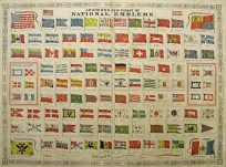 Johnsons New Chart of Natinal Emblems'