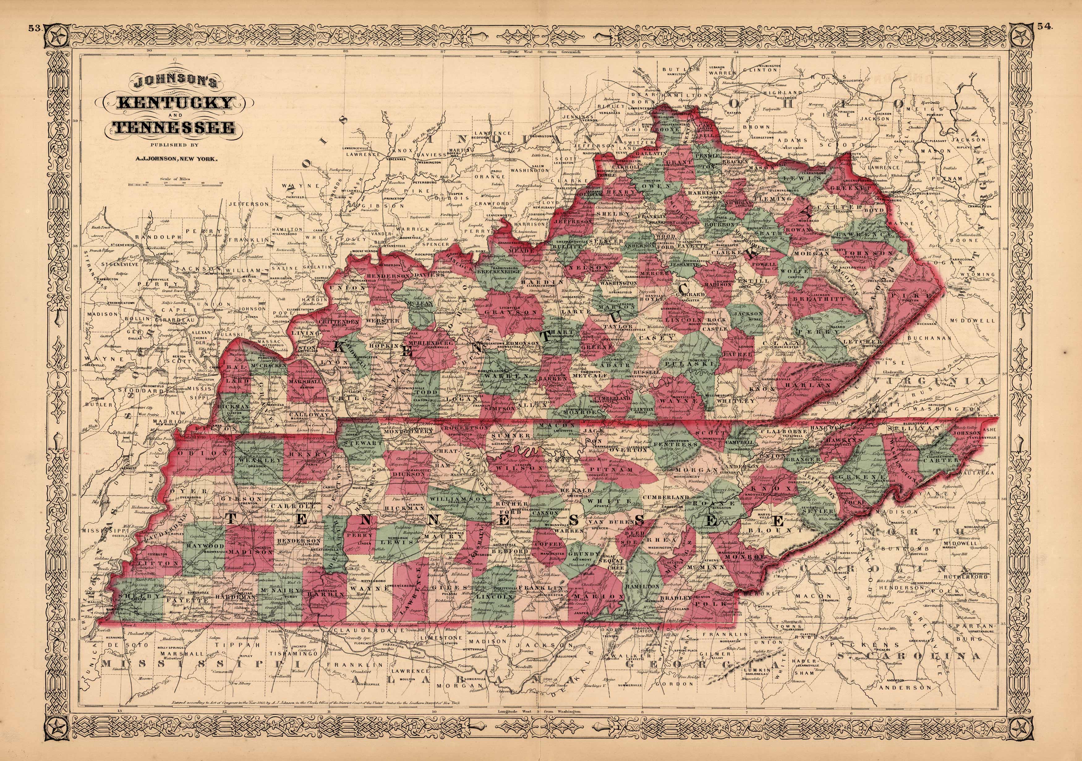 Johnsons Kentucky and Tennessee'