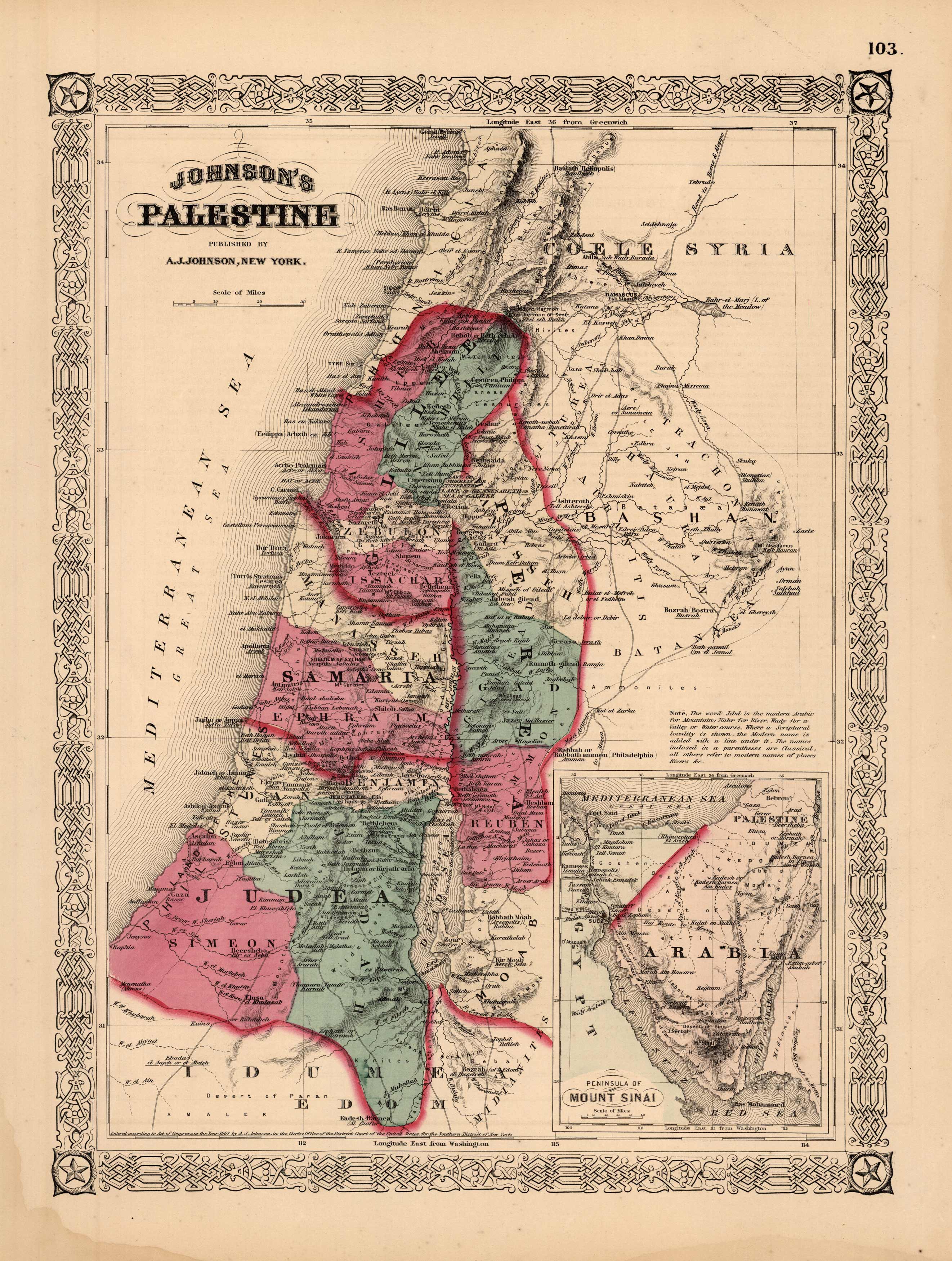 Johnsons Palestine'