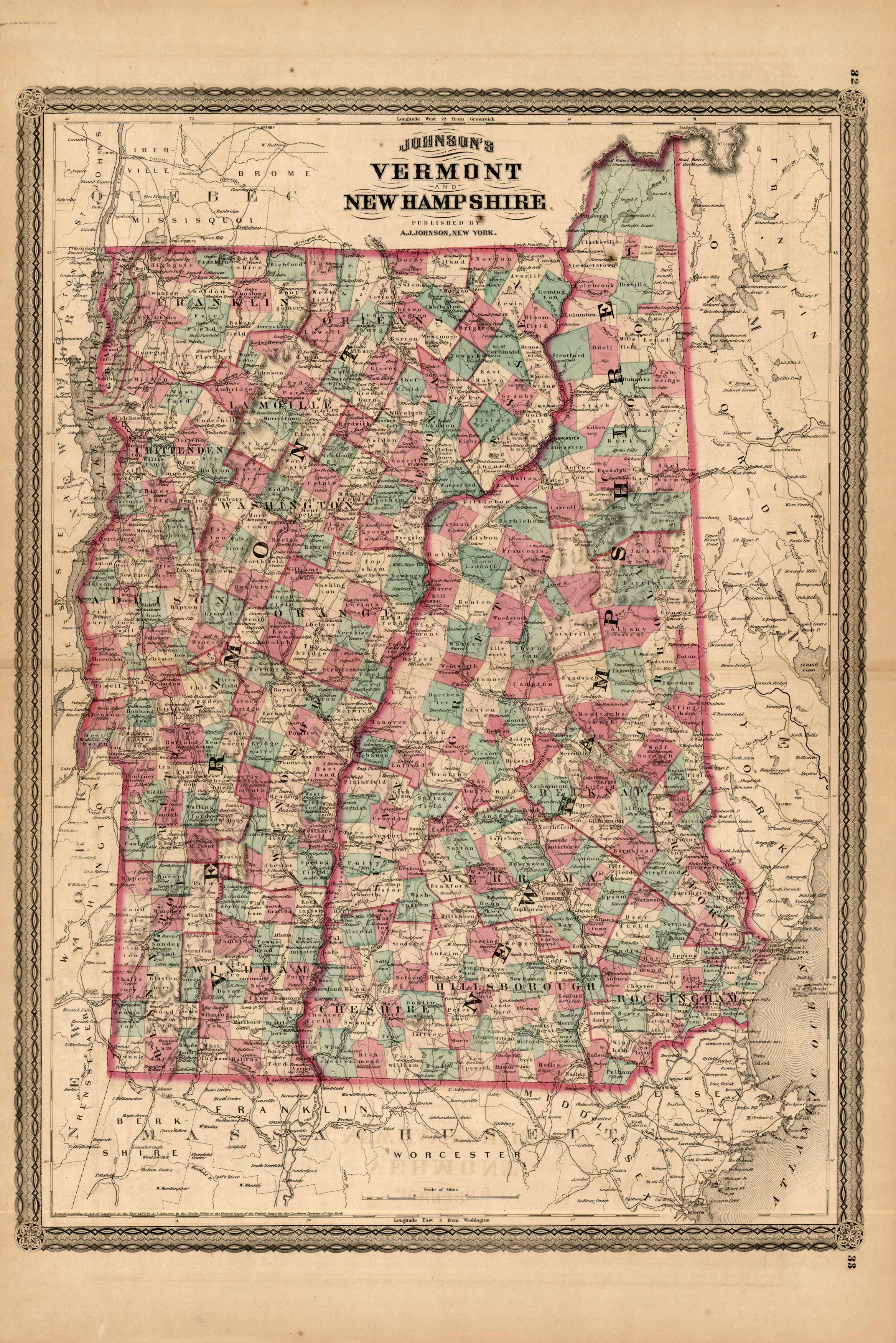 Vermont and New Hampshire Vermont and New Hampshire