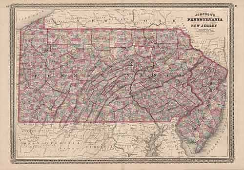 Pennsylvania and New Jersey