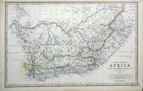 Southern Africa Comprising Cape Colony