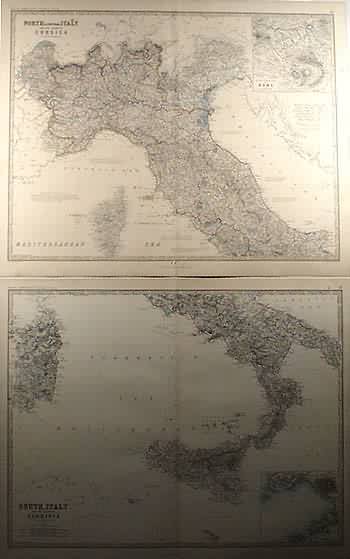 North & Central Italy and the Island of Corsica -South Italy and the Island of Sardinia