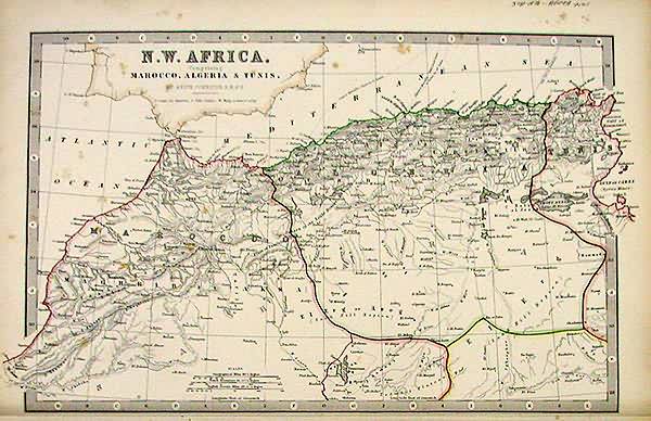 N.W. Africa comprising Marocco