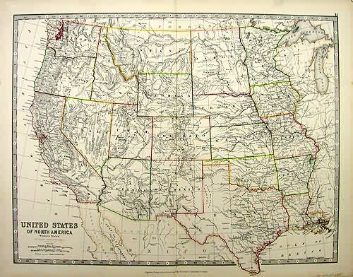 United States of North America - Western States United States of North America - Western States