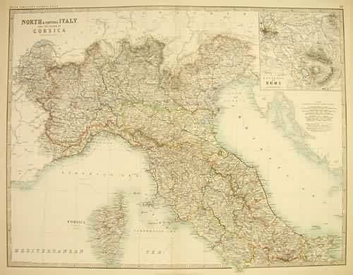 North & Central Italy and the Island of Corsica