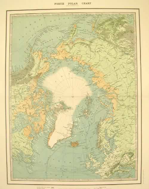North Polar Chart North Polar Chart