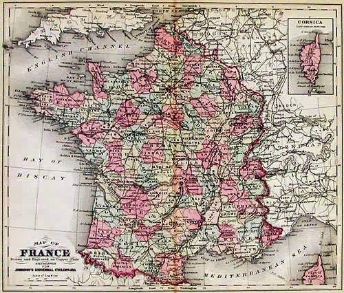 Map of France