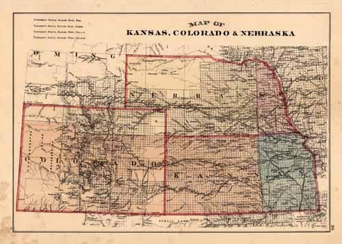 Map of Kansas