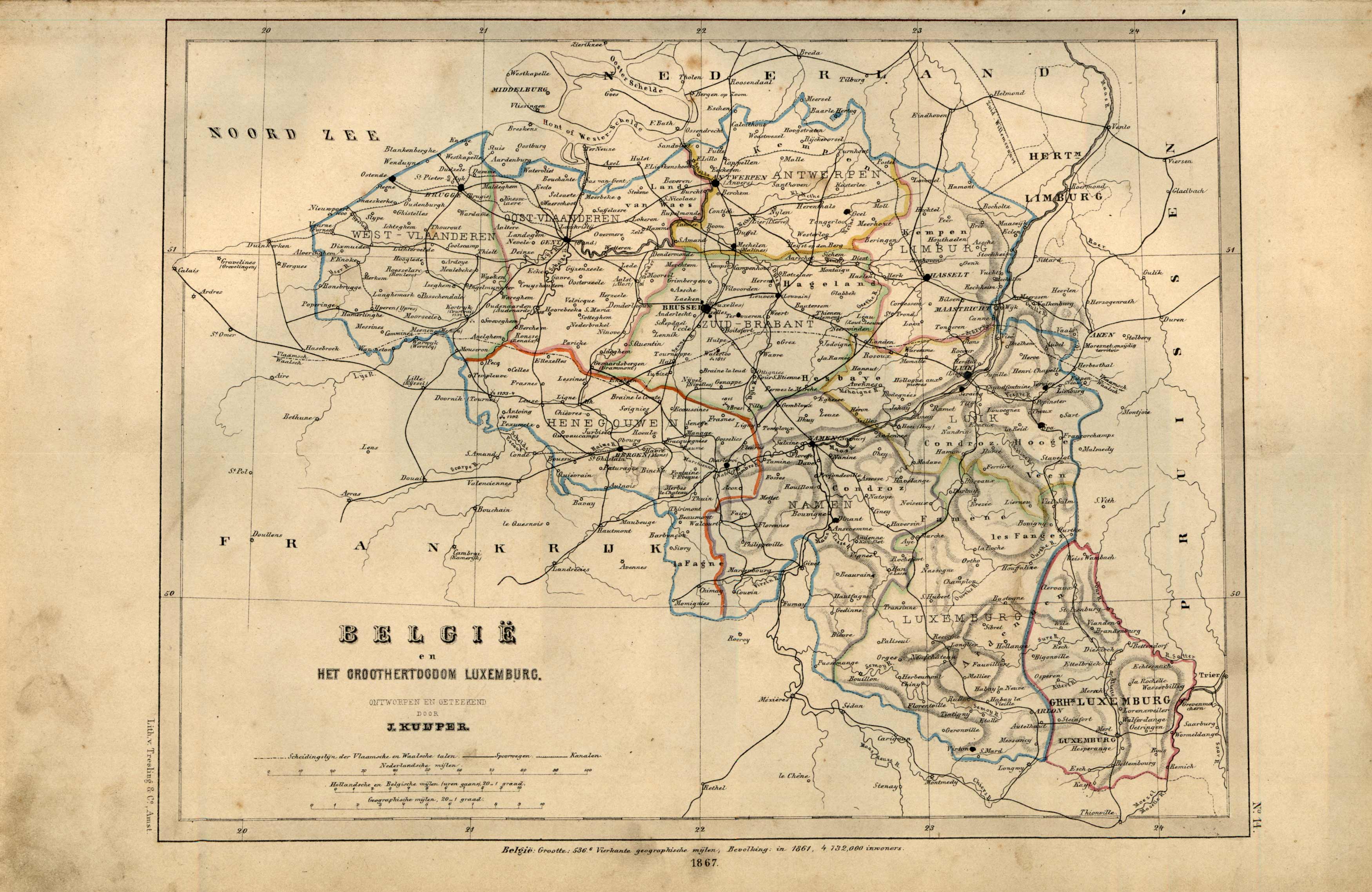 Belgie en het Groothertogdom Luxemburg (Belgium)