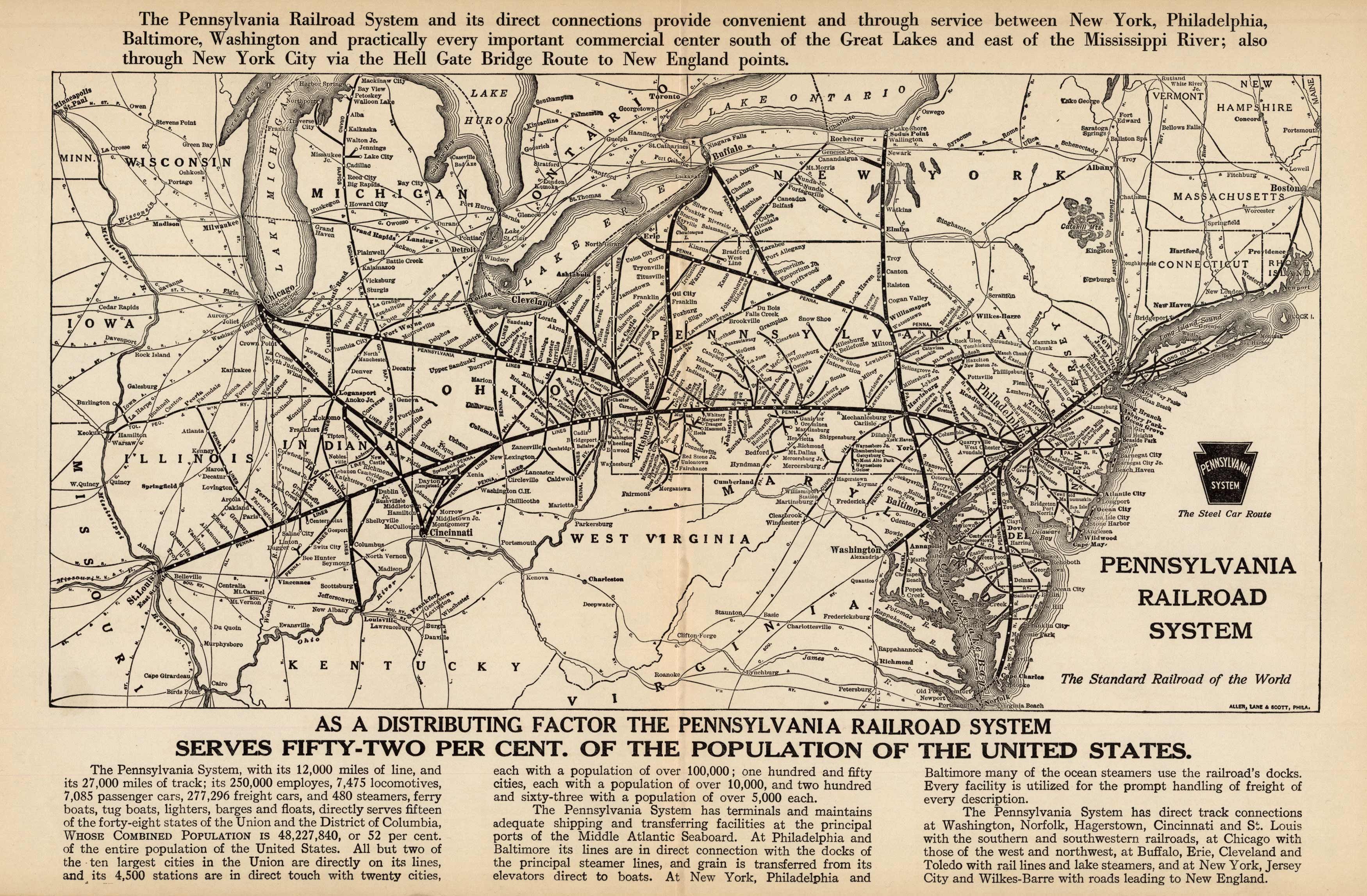 Pennsylvania Railroad System