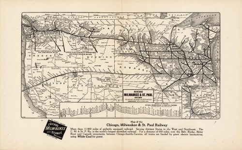 Chicago Milwaukee & St. Paul Railway to Puget Sound - Electrified