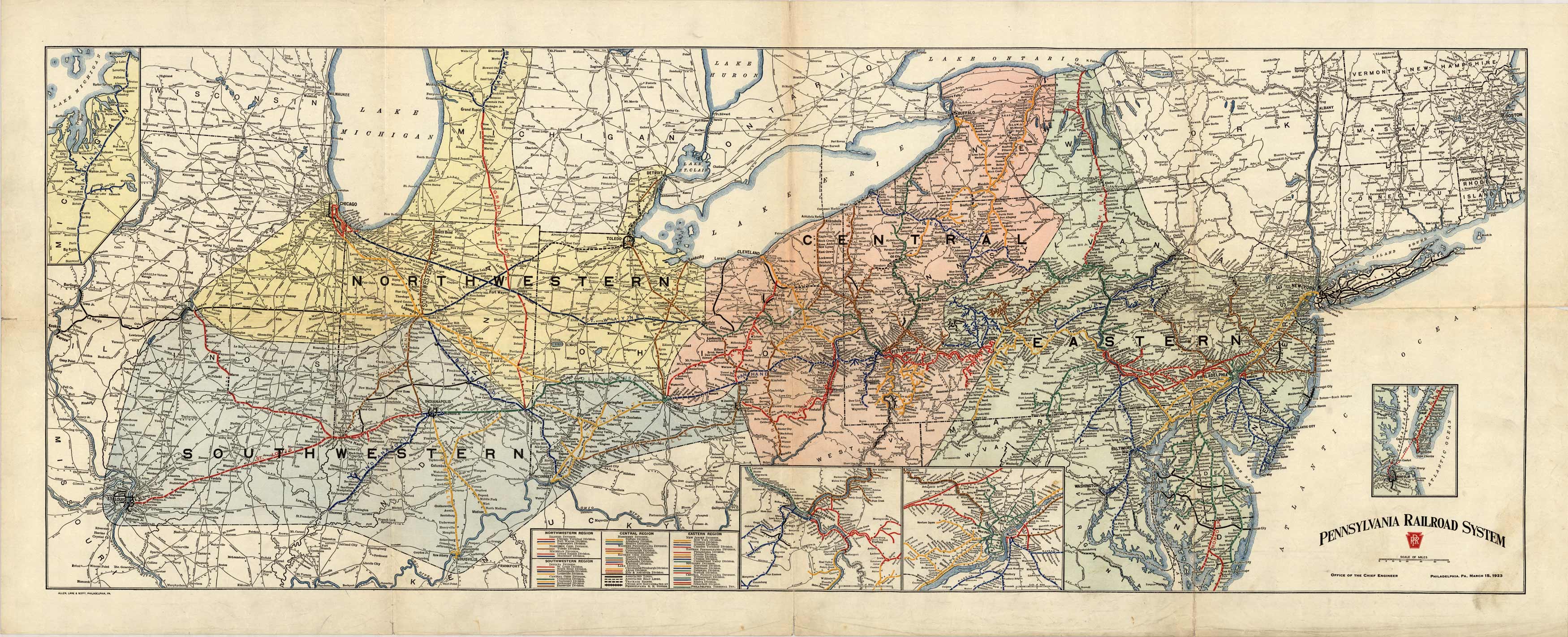 Pennsylvania Railroad System Pennsylvania Railroad System