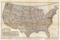 Parcel Post Rate Map of United States