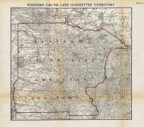 Western Truck Line Committee Territory