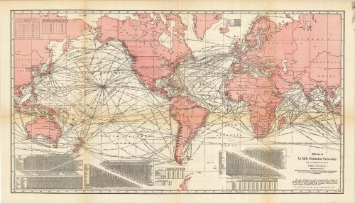 Steamship Routes of the World