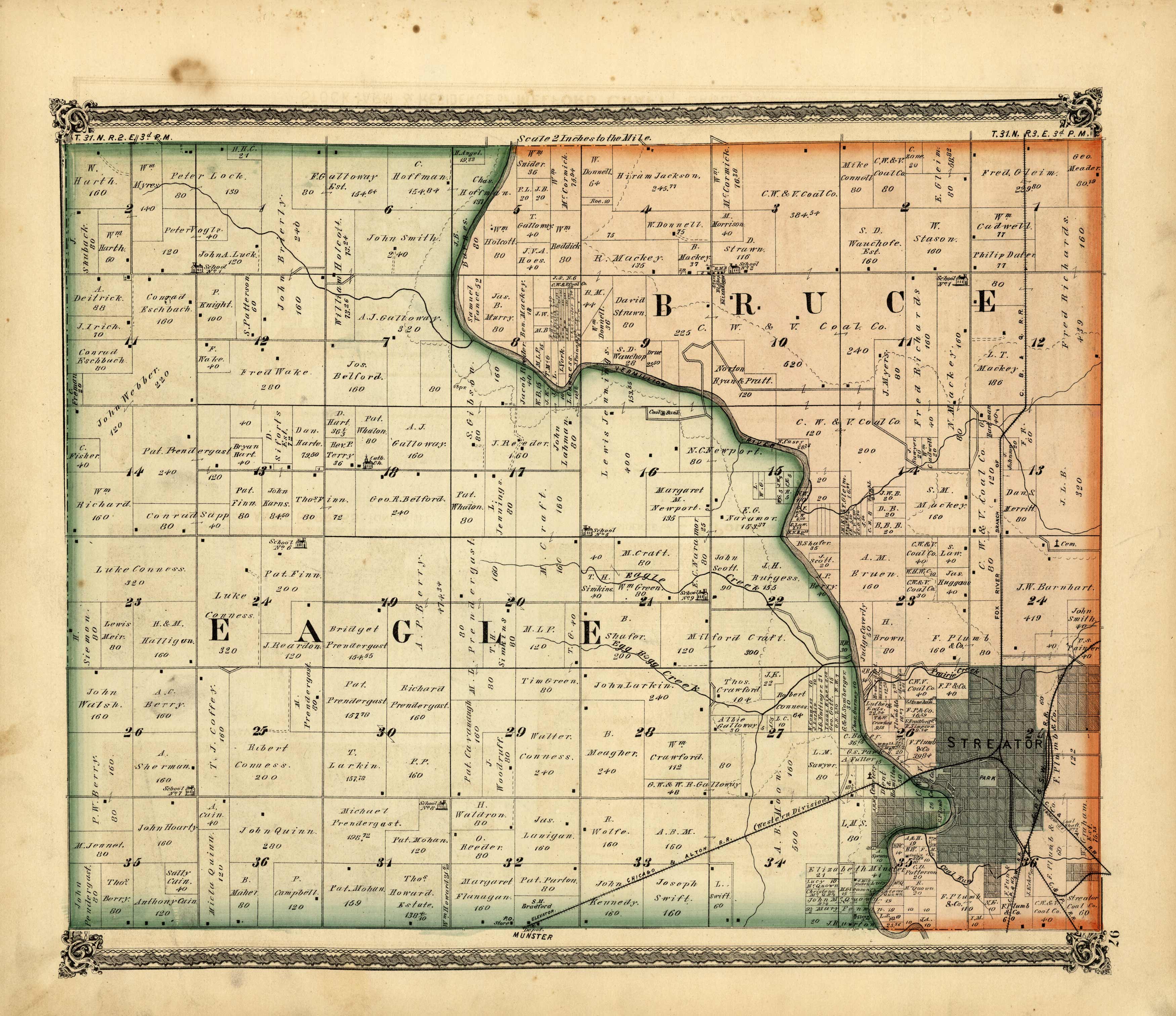 Eagle and Bruce (Townships), Lasalle County, Illinois Art Source