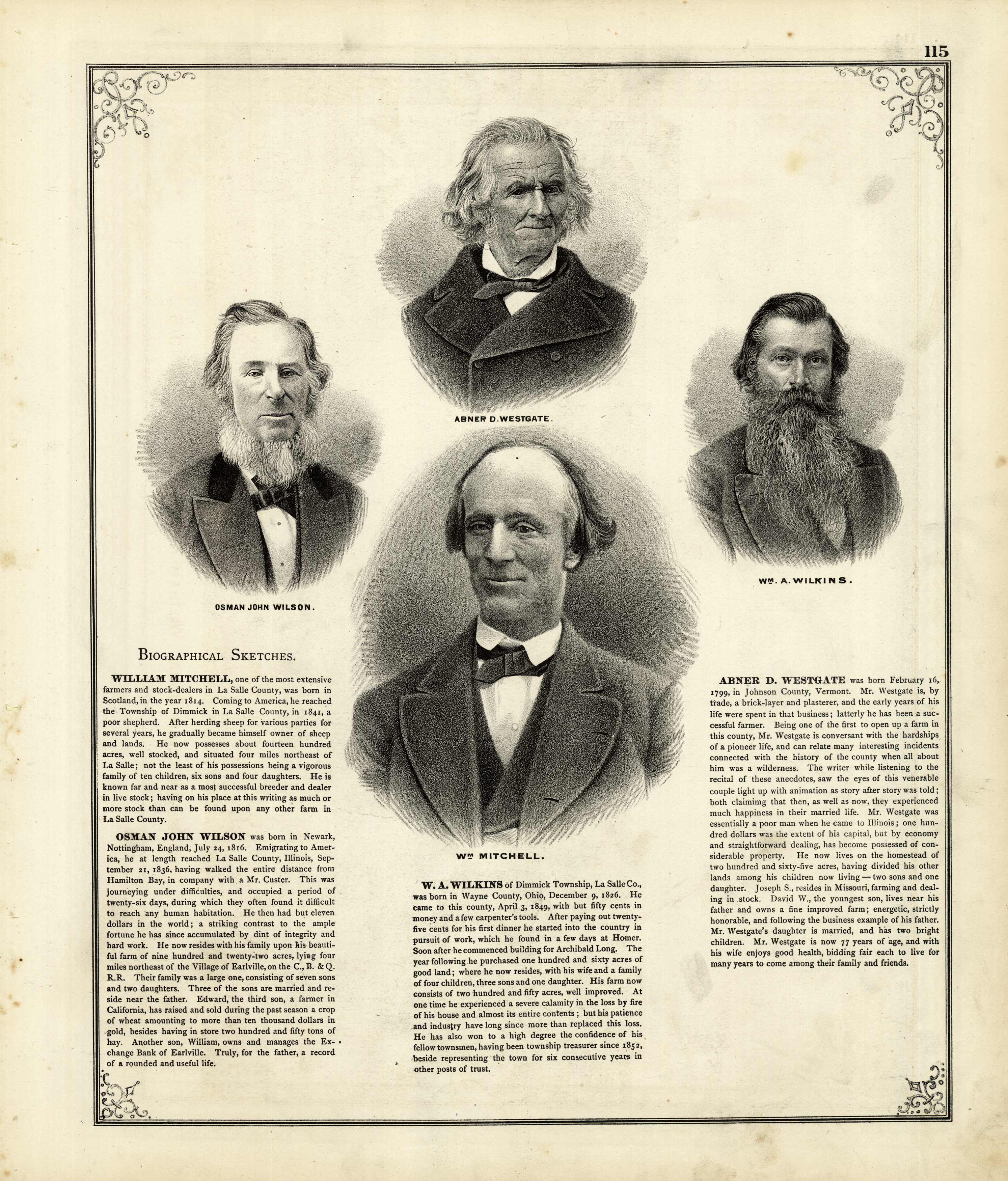 Biographical Sketches - Abner D. Westgate Biographical Sketches - Abner D. Westgate