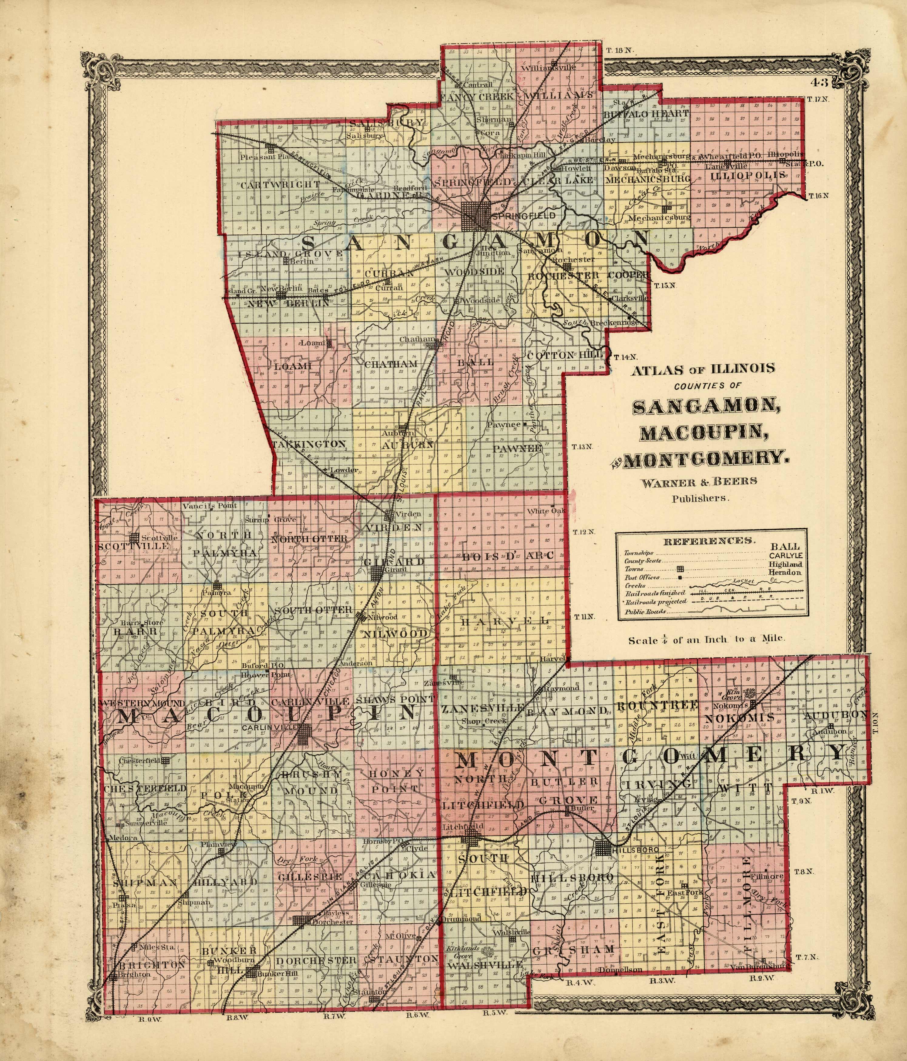 Counties of Sangamon Counties of Sangamon