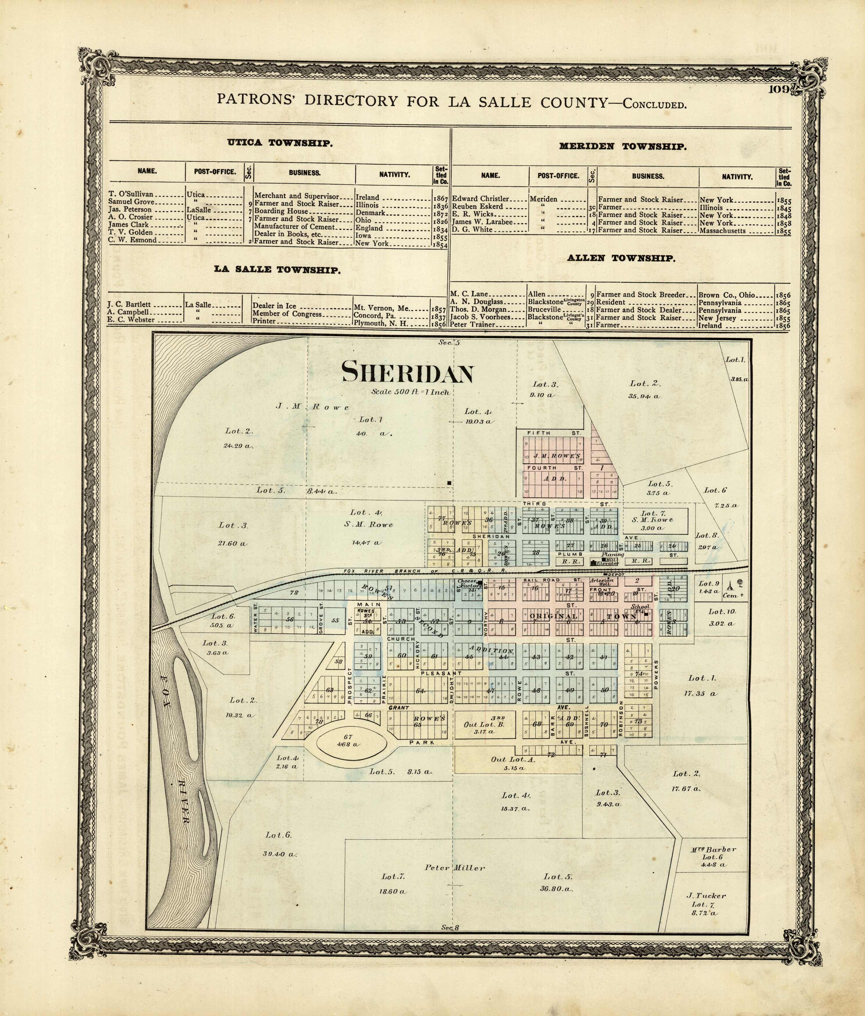 Sheridan - Lasalle County