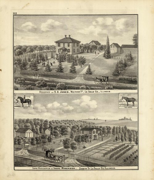 Farm and Residences of S.A. Jones and Isaac Robinson