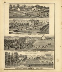 Stock Farms and Residences of A.B. Moon