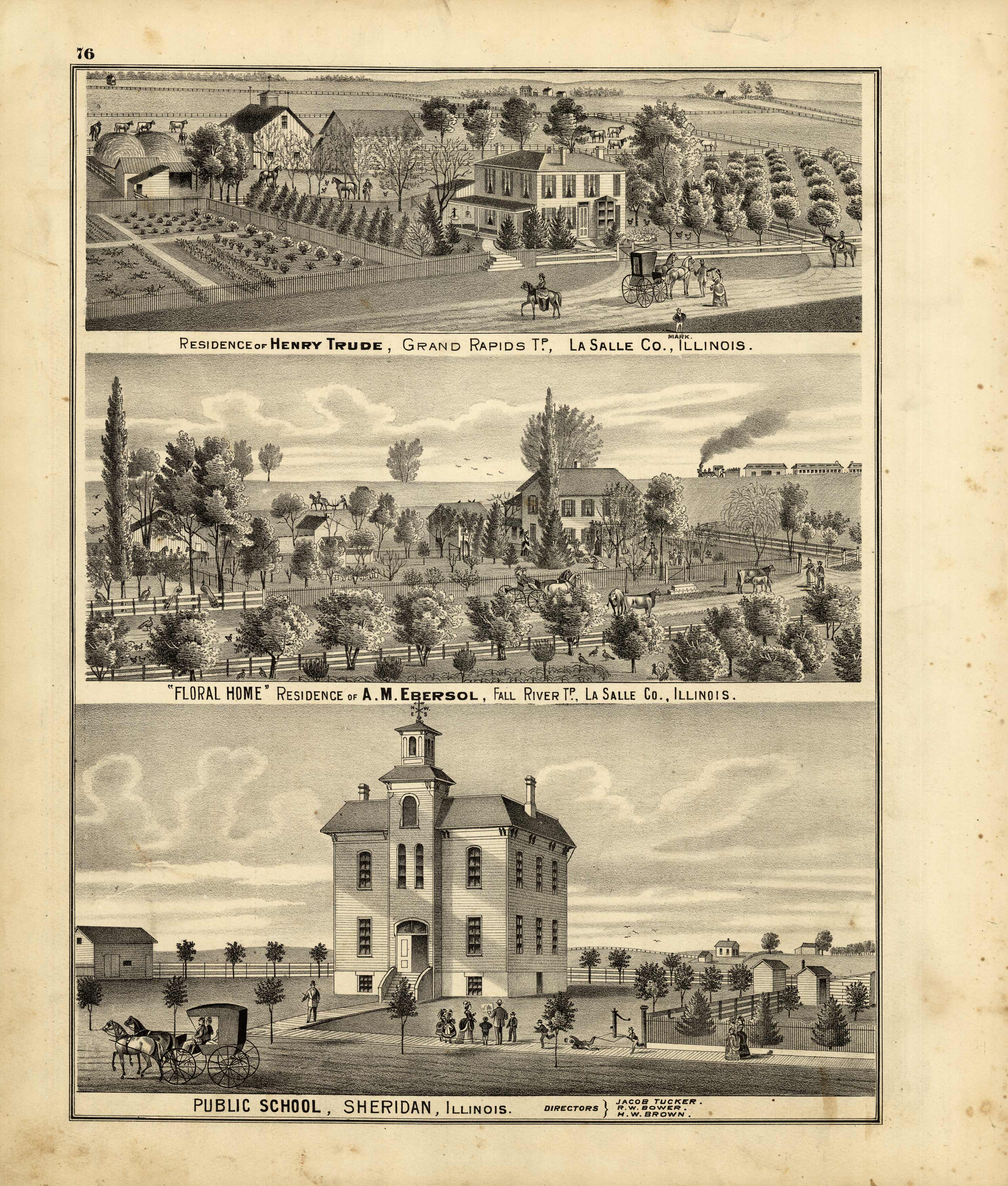 Residence of Henry Trude