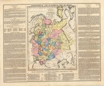 Geographical and Statistical Map of Russia