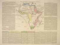 Historisch- Geographische Tafel von Afrika