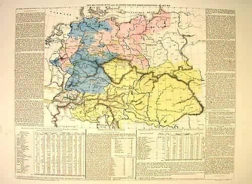 Historisch- Genealogische Tafel von Deutschland und der Schweiz