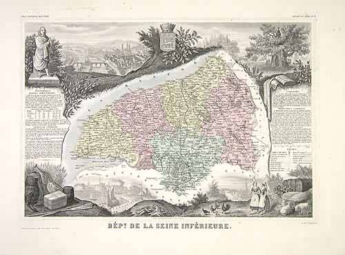 Dept. De La Seine Inferieure (From The Lower Seine)