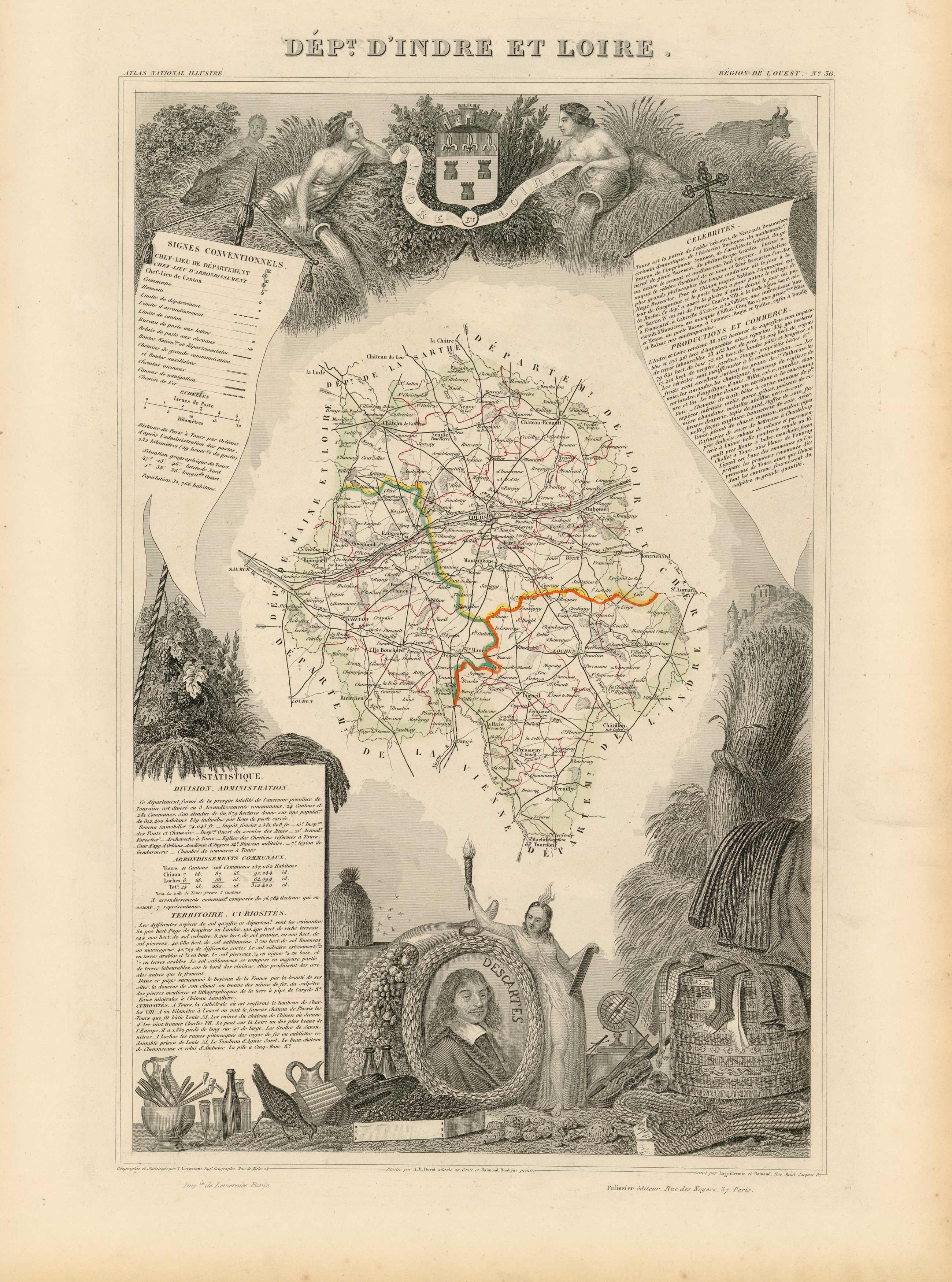 Dept DIndre Et Loire'