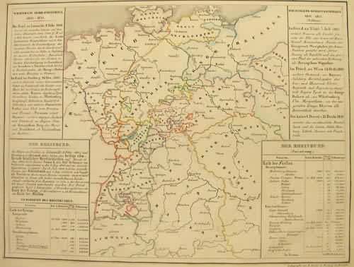 Deutschland als Rheinbund (Germany as Rhine federation) Deutschland als Rheinbund (Germany as Rhine federation)