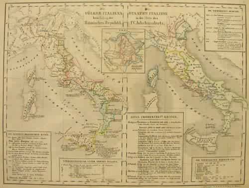 Italien eine Uebersicht seiner Volker und Staaten in der altesten Zeit (People of Italy in the oldest Time)