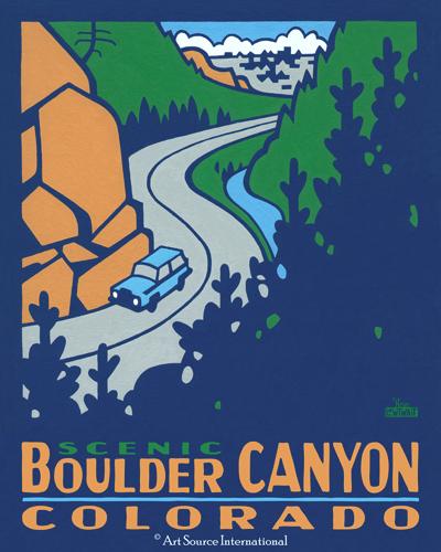 Scenic Boulder Canyon