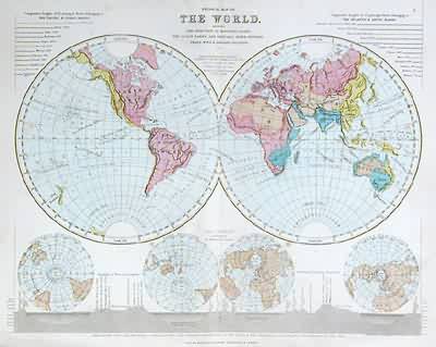 Physical Map of the World
