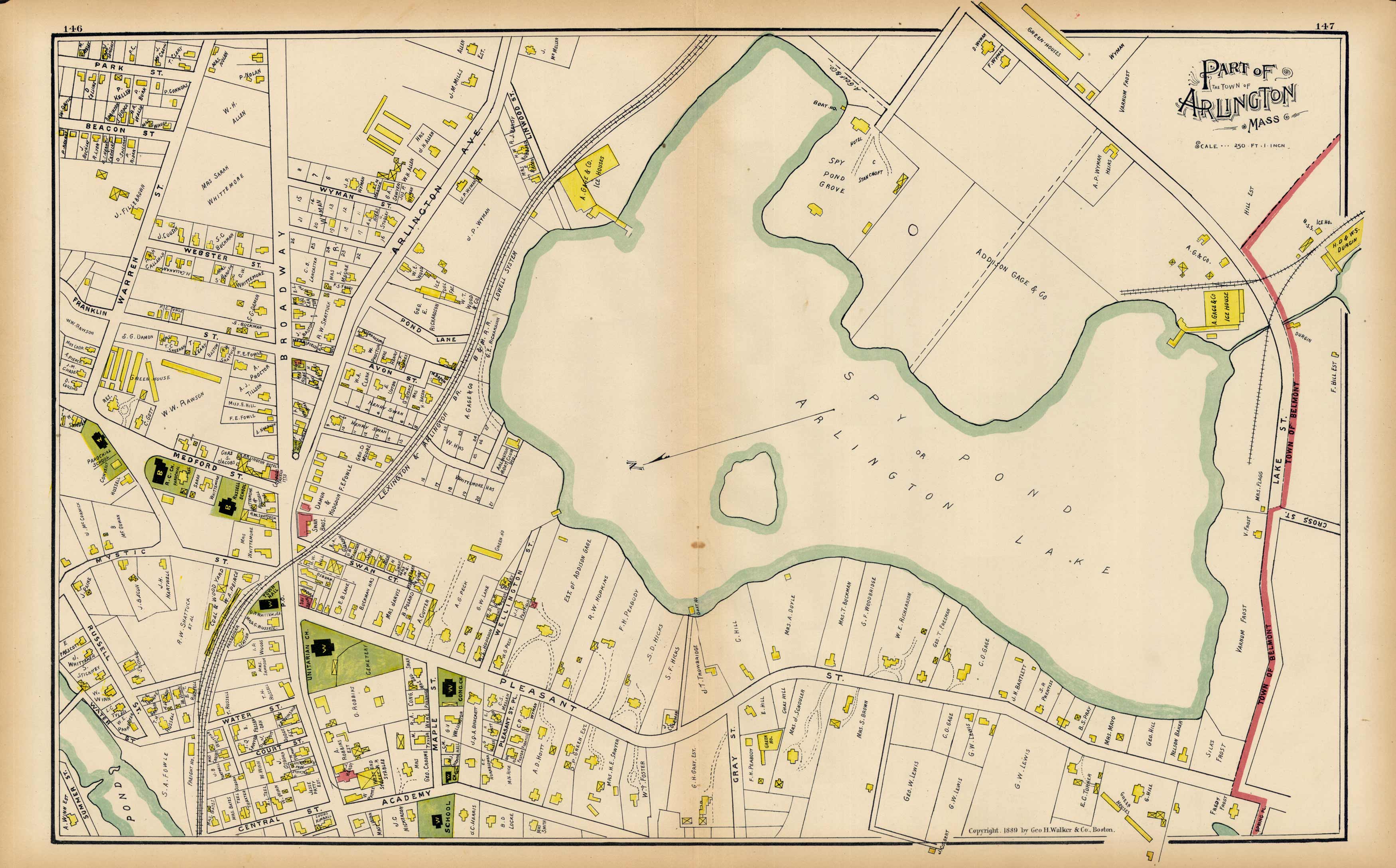 Part of the Town of Arlington