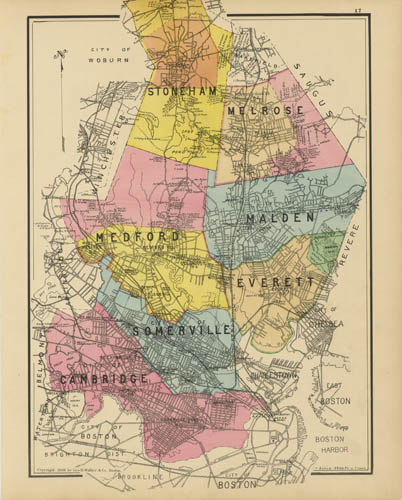 Map of Stoneham Map of Stoneham