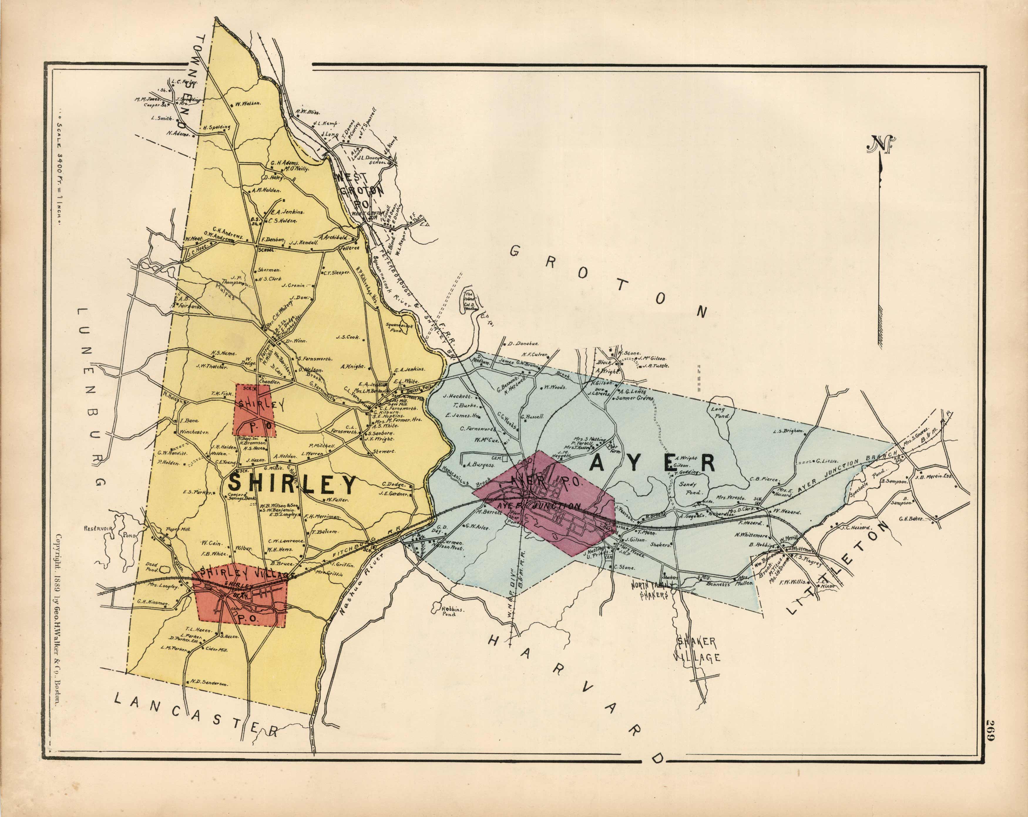 Towns of Shirley and Ayer