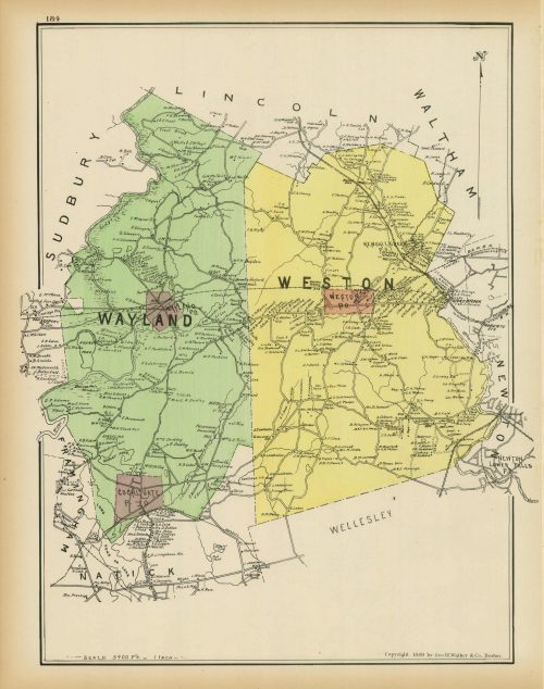 Towns of Wayland and Weston