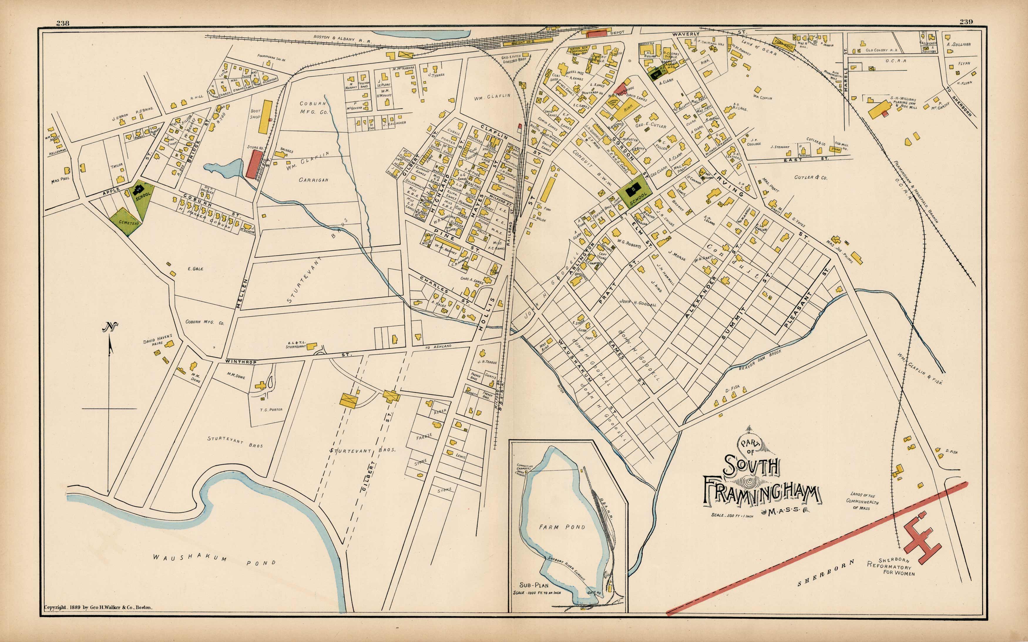 Part of South Framingham