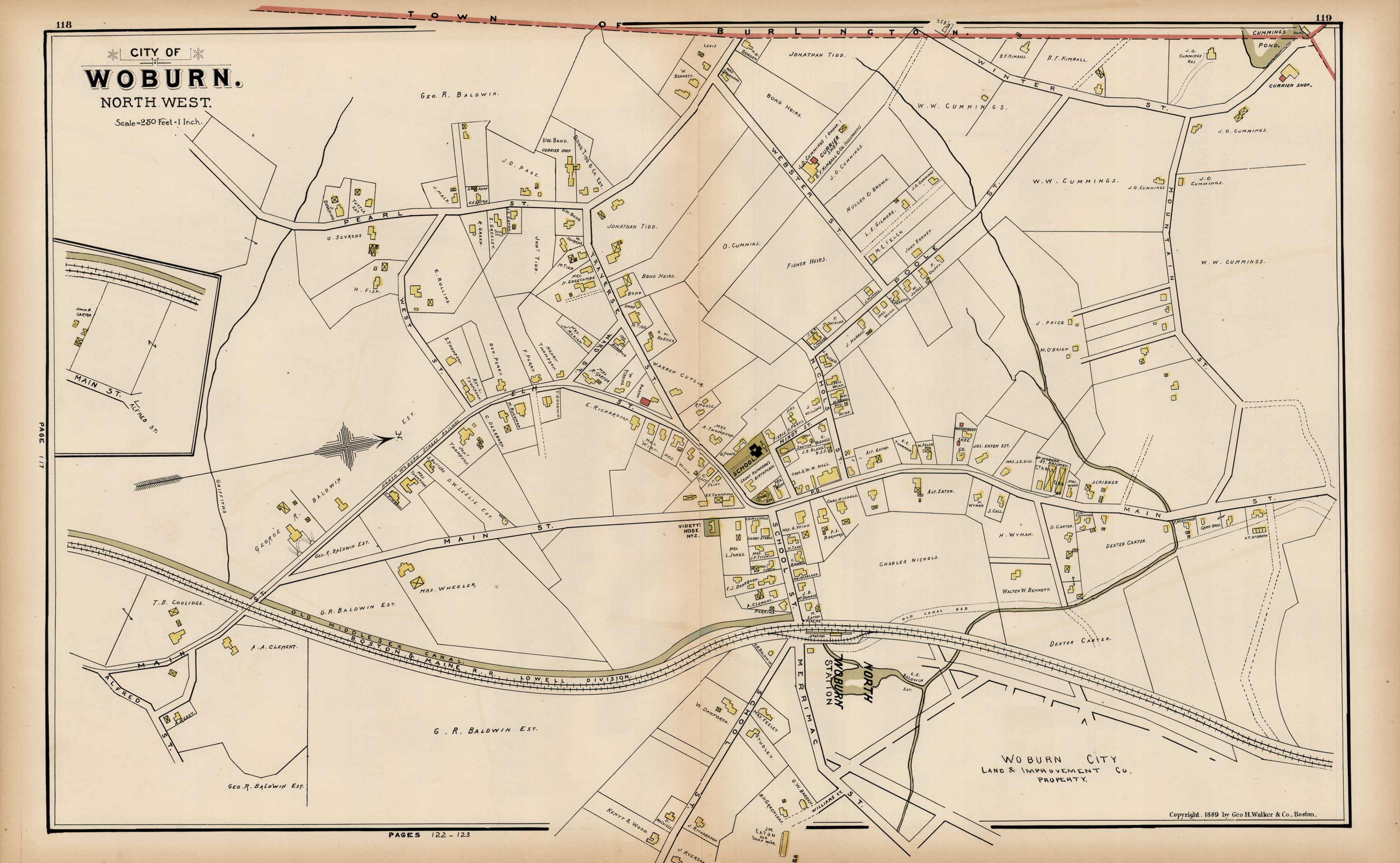 City of Woburn North East City of Woburn North East
