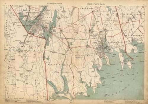 Massachusetts. Atlas Plate No. 13.